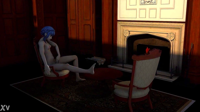 Horny Marianne Fingers To Squirt In Hot Solo Anime Tease