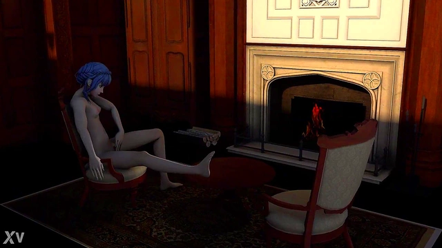 Horny Marianne Fingers To Squirt In Hot Solo Anime Tease