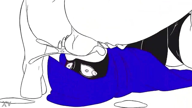 Raven Gets Face Fucked in Steamy Teen Titans Hentai Scene