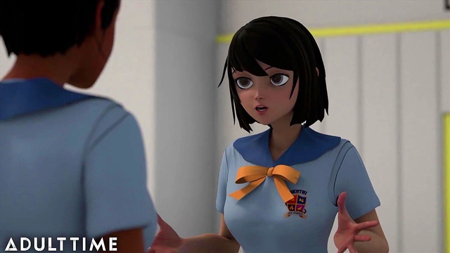 Giantess Milf Teacher Dominates Student in Uncensored Hentai BDSM Action