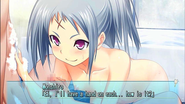 Petite Teen Gives Blowjob In Majikoi Eroge Anime Scene