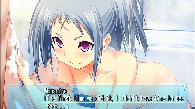 Petite Teen Gives Blowjob In Majikoi Eroge Anime Scene