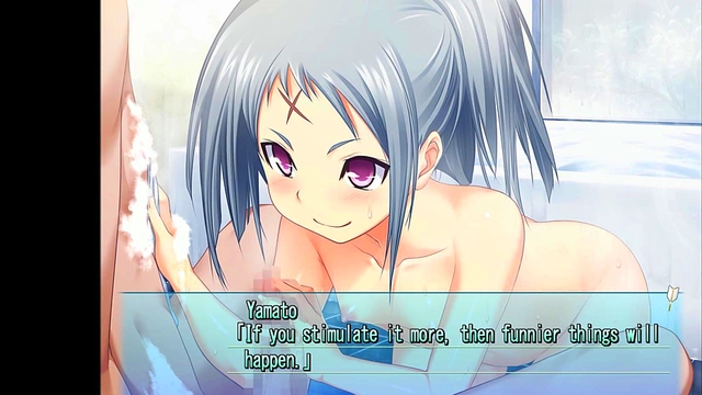 Petite Teen Gives Blowjob In Majikoi Eroge Anime Scene
