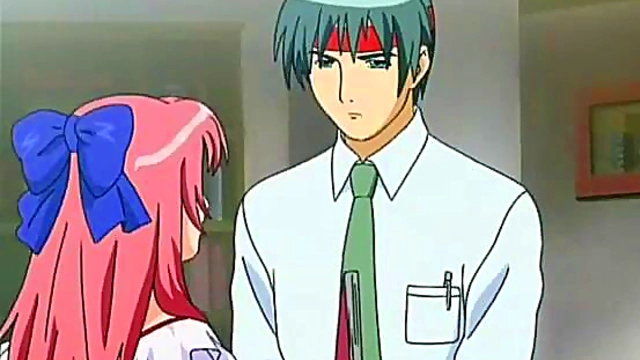 Horny Anime Students Get Wild In The Classroom After Hours