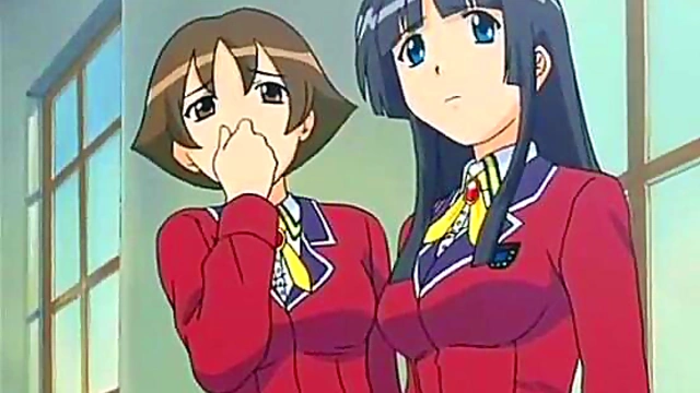 Horny Anime Students Get Wild In The Classroom After Hours