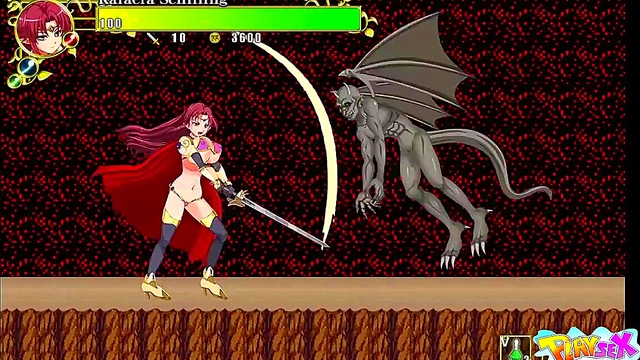 Hot Elf With Big Boobs Engages in Steamy Sex Game Action