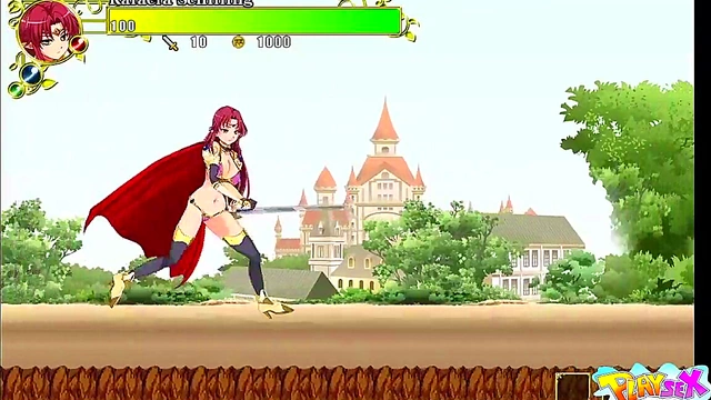 Hot Elf With Big Boobs Engages in Steamy Sex Game Action