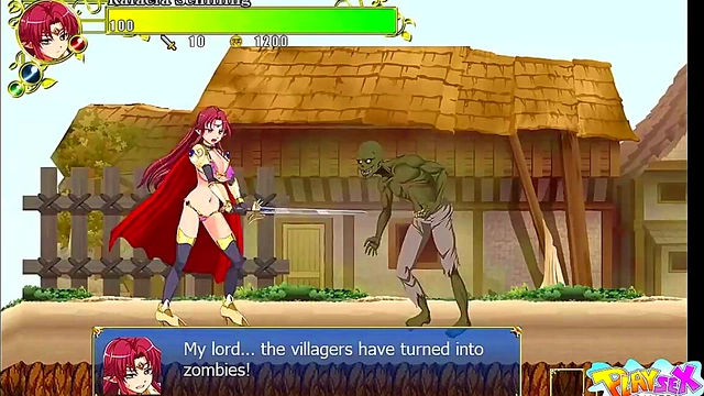 Hot Elf With Big Boobs Engages in Steamy Sex Game Action