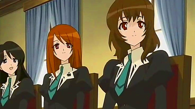 Yuri Anime Girls Explore Passionate Pleasures In Strawberry Panic