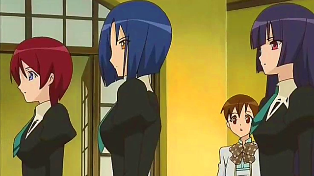 Yuri Anime Girls Explore Passionate Pleasures In Strawberry Panic