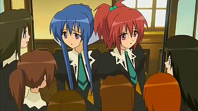 Yuri Anime Girls Explore Passionate Pleasures In Strawberry Panic