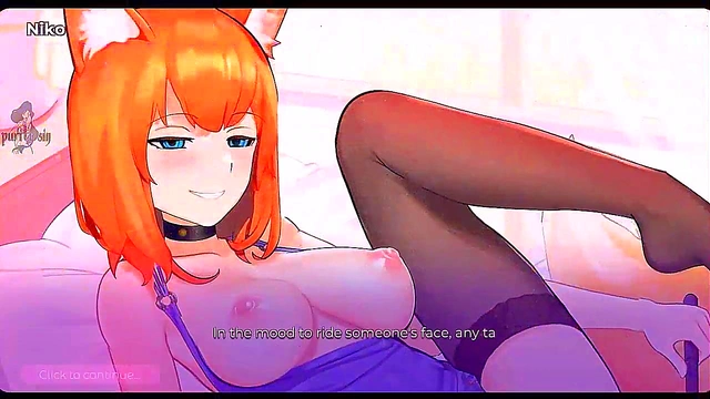 Foxy Redhead Catgirl Waifu Masturbates With Toys & Moans Loudly