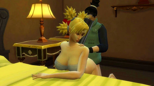 Hot Milf Temari Cheats on Husband Shikamaru for Hardcore Anime Cuckold Action