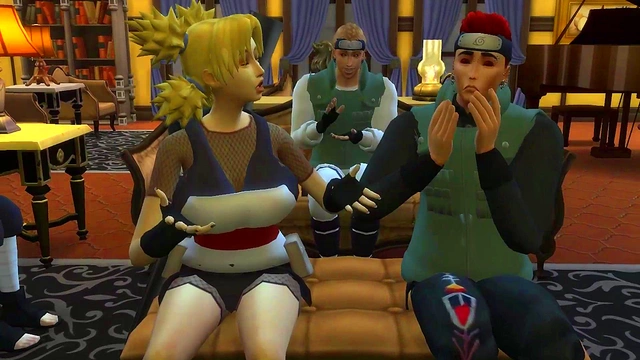 Hot Milf Temari Cheats on Husband Shikamaru for Hardcore Anime Cuckold Action