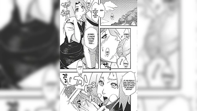 Hero's Reward – Busty Manga Babe Nails Multiple Dicks With Blowjob & Tit-Job Expertise