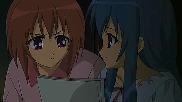Yuri Anime Girls Enjoy Passionate Lesbian Fun In Strawberry Panic Episode