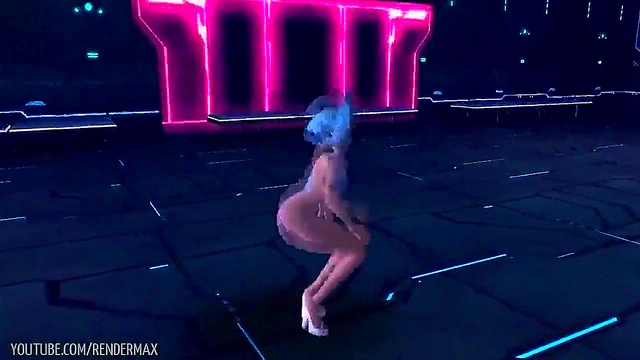 Sexy 3D Nude Cartoon Girls Groove & Shake It On Screen