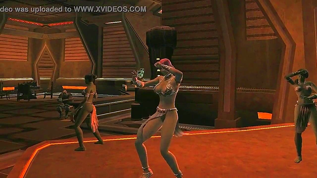 Sexy 3D Nude Cartoon Girls Groove & Shake It On Screen