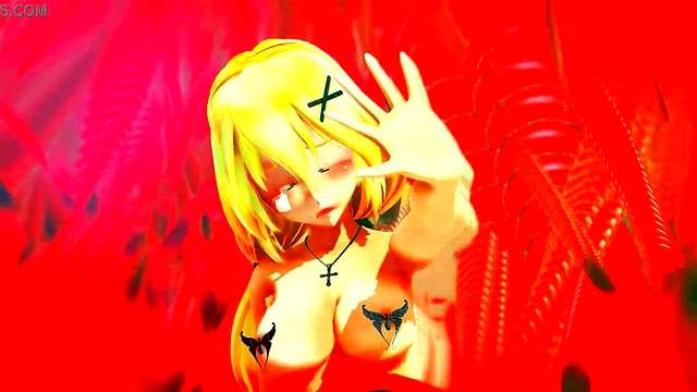 Horny Anime Babe Dances Seductively As Arm Candy Teases You Wild