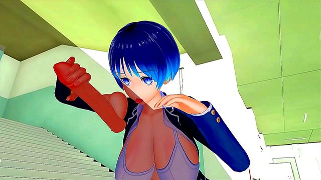 Helping My Horny Classmate In The Corridor With Kinky 3D Hentai Sex Fantasies