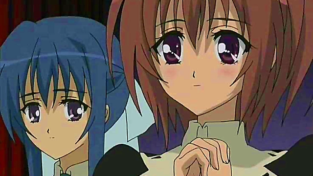 Yuri Anime Girls Share Strawberry Panic Passion In Sweet Lesbian Scene