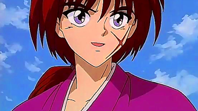 Indomitable Student Yahiko Myoujin Fights Samurai Action in Anime Rurouni Kenshin Latino
