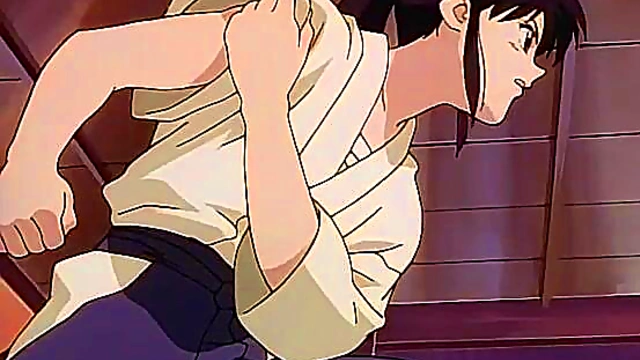 Indomitable Student Yahiko Myoujin Fights Samurai Action in Anime Rurouni Kenshin Latino