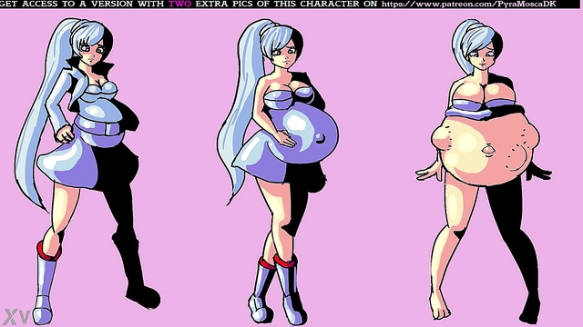 Pregnant Anime Babe Enjoys Belly Expansion Fantasies With Erotic Sequences