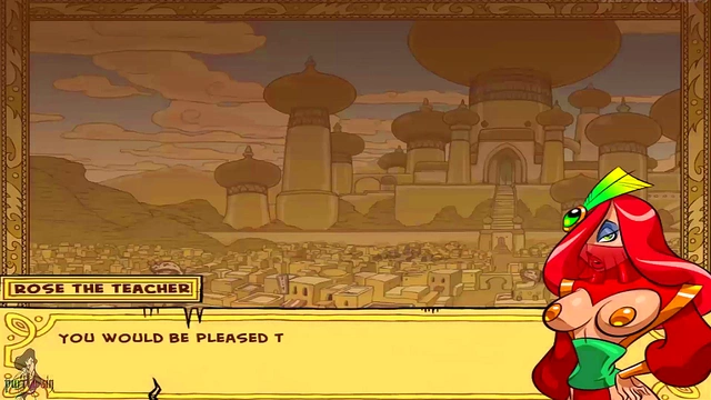 Hot Princess Jasmine Threesome With Big-Cock Genie For Mind-Blowing Orgasm