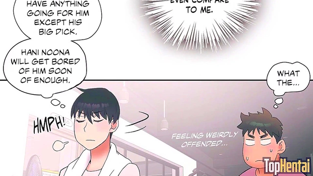 Horny Anime Girls Seduce During Yoga Class for naughty CFNM Fun