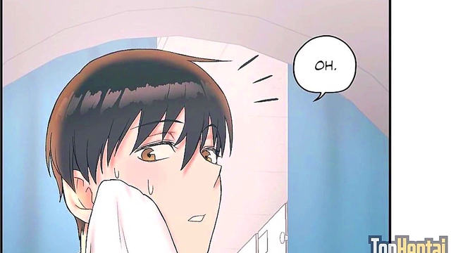 Horny Anime Girls Seduce During Yoga Class for naughty CFNM Fun