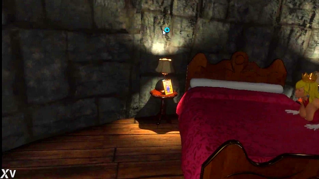 Big-Titted Anime Chick Rides Dick in Virtual Reality Sex Game Adventure