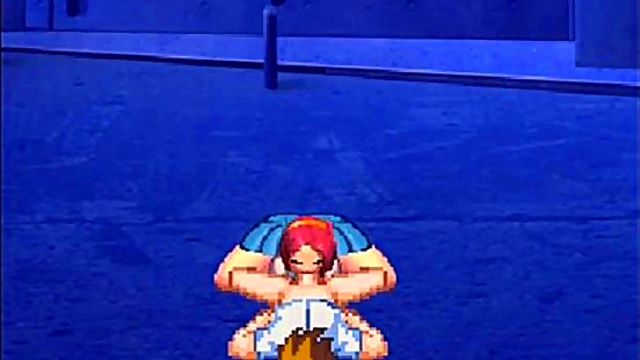 Athena Asamiya Battles Horizone in Japanese Hentai Mugen Match