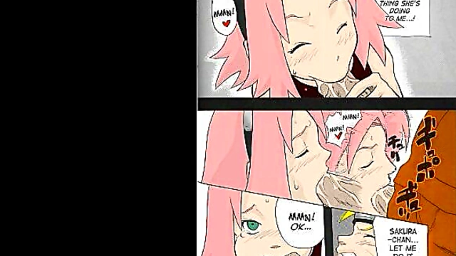 Surprised Naruto Gets Sucked And Fucked After Intense Training Session