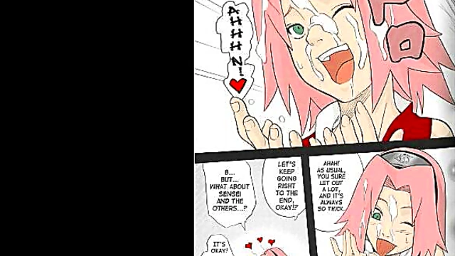 Surprised Naruto Gets Sucked And Fucked After Intense Training Session