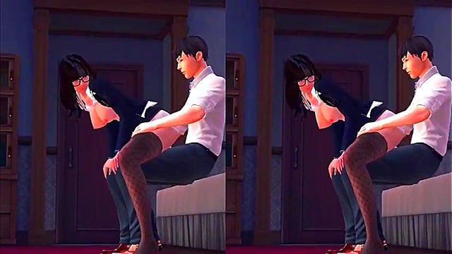 VR 3D Hentai – SexySecretary Serves Her Boss With Passionate