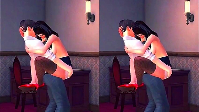 VR 3D Hentai – SexySecretary Serves Her Boss With Passionate