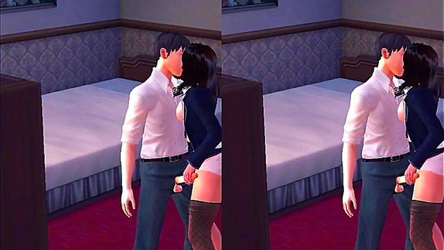 VR 3D Hentai – SexySecretary Serves Her Boss With Passionate