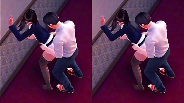 VR 3D Hentai – SexySecretary Serves Her Boss With Passionate