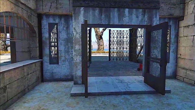 Hentai Anime Nudists Enjoy Outdoor Fun at Fallout 4 Boston State Prison