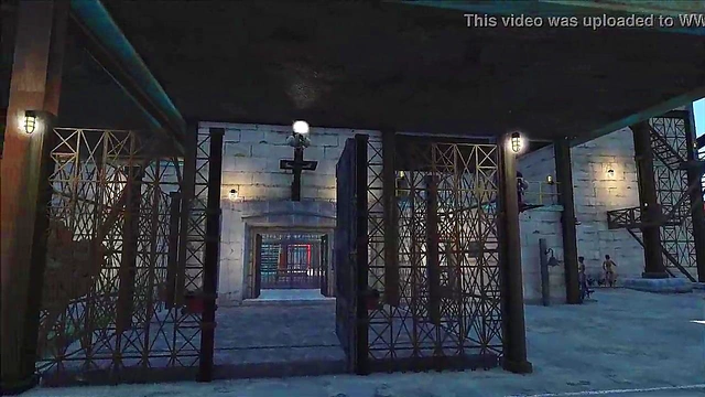 Hentai Anime Nudists Enjoy Outdoor Fun at Fallout 4 Boston State Prison