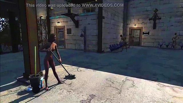 Hentai Anime Nudists Enjoy Outdoor Fun at Fallout 4 Boston State Prison