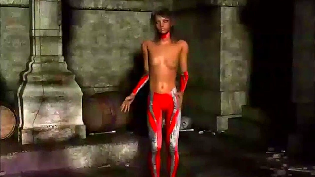 Hentai Babe Shows Off Virtual Pussy After Taking Off Panties