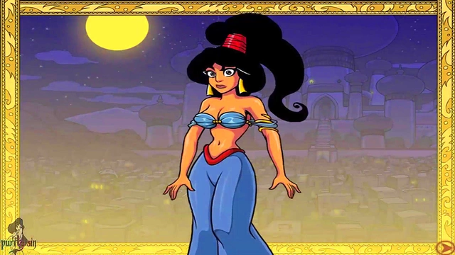 Sexy Anime Princess Trains Slaves for Hot Group Sex & Genie Fantasies