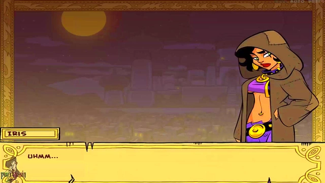 Sexy Anime Princess Trains Slaves for Hot Group Sex & Genie Fantasies