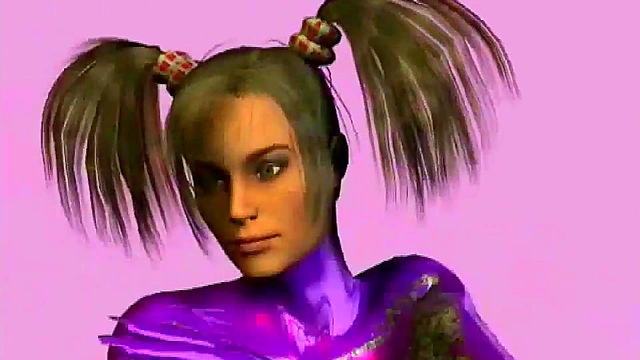 Tight Virtual Pussy Babe Teases in 3D Anime Panties