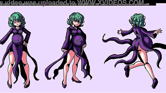 Pregnant Anime Babe Enjoys Belly Expansion & Inflation Delights