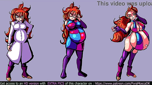 Pregnant Anime Babe Enjoys Belly Expansion & Inflation Delights