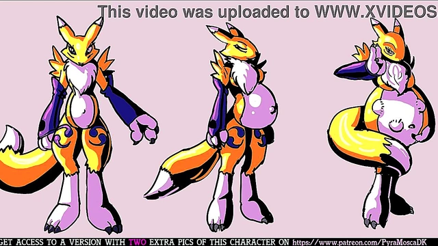 Pregnant Anime Babe Enjoys Belly Expansion & Inflation Delights