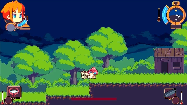 Pixel Art Cat Girl Gets Monster Dick In Anime Game Adventure